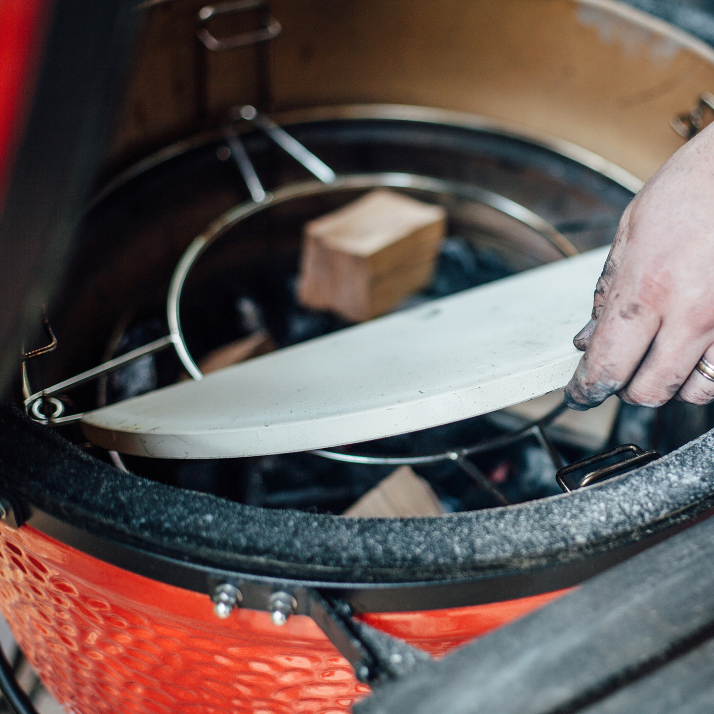 KAMADO JOE® - HALF MOON DEFLECTOR PLATE (SET OF 2)