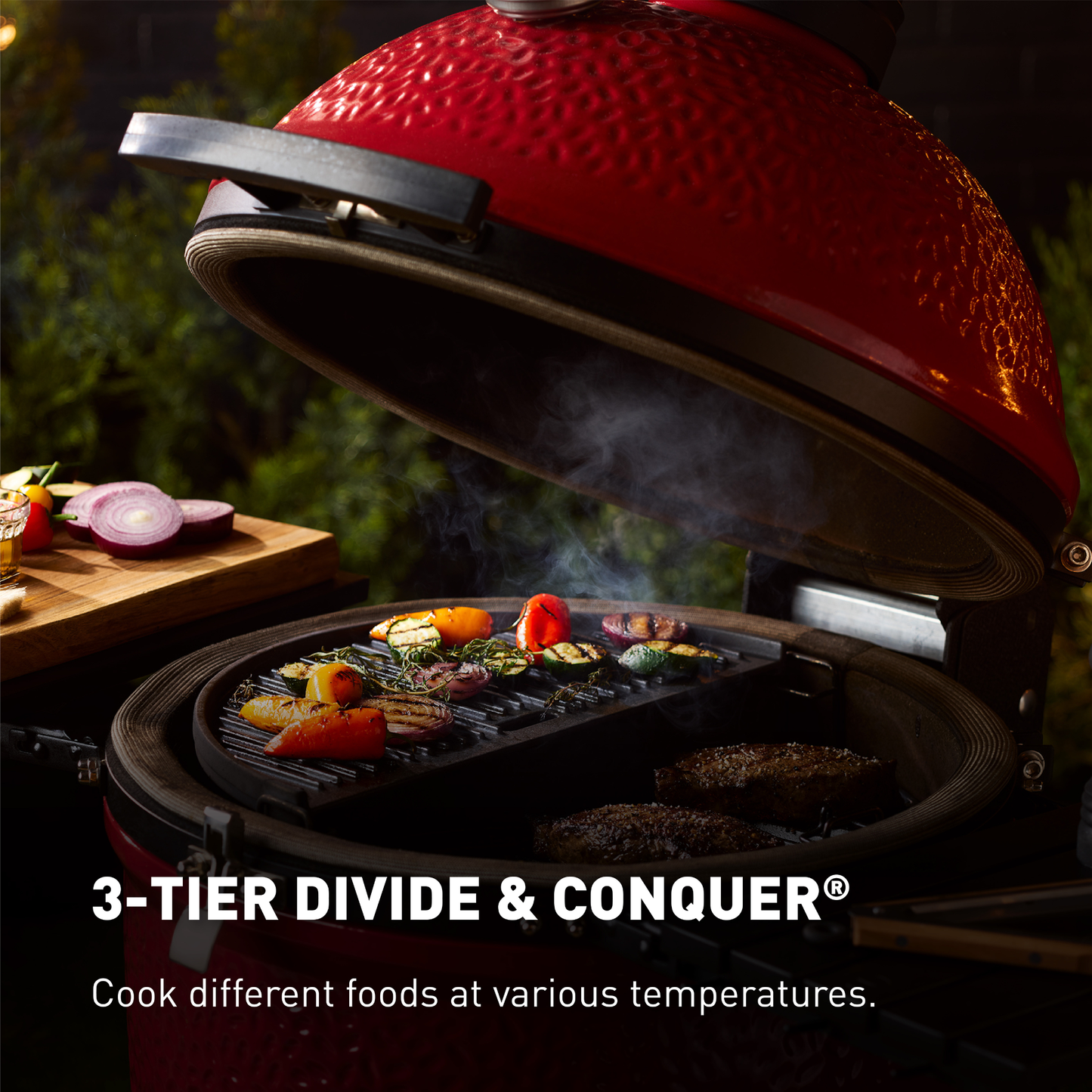 KAMADO JOE CLASSIC JOE III STAND ALONE RED