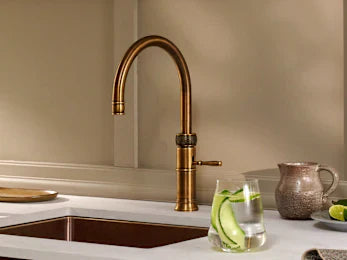 Boiling / Hot / Cold / Filtered Chilled and Sparkling water from 1 Quooker Tap