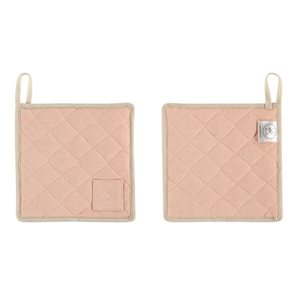Combekk® Recycled Cotton Potholders - Witloft Salmon (Set of 2)