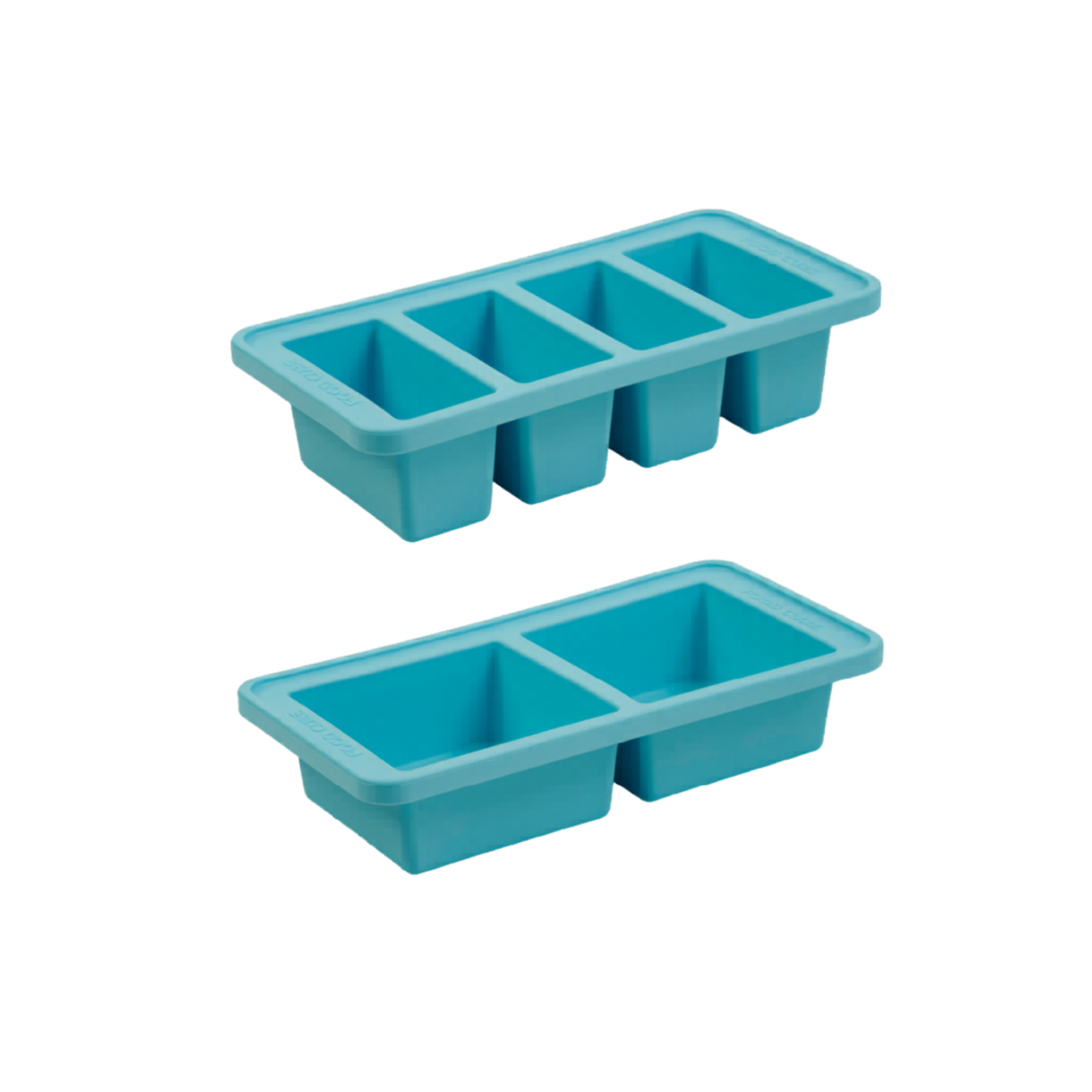 Combekk® The Original Food Cube Tray Set of 2 (250ml & 500ml) – Blue