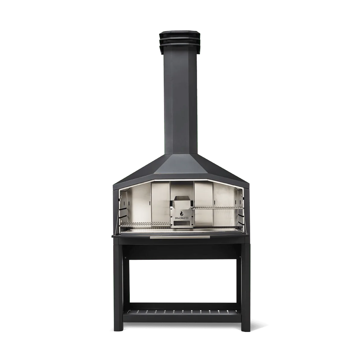 Braaimaster Freestanding Duo Black