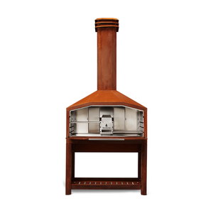 Braaimaster Freestanding Duo CorTen