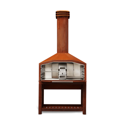 Braaimaster Freestanding Duo CorTen
