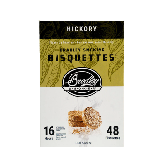 Bradley Smoker Hickory Wood Bisquettes® Pack 48