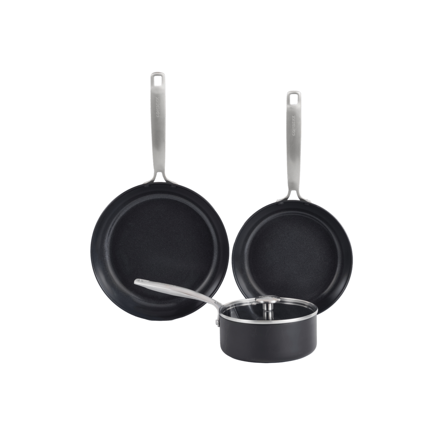 Combekk® Element Expert Cookware Set (4-Piece) – Black