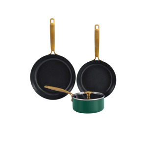 Combekk® Element Expert Cookware Set (4-Piece) – Holly Green