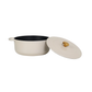 Combekk® Classic Dutch Oven (24cm) – Enameled Recycled Cast Iron, Sand
