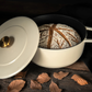 Combekk® Classic Dutch Oven (24cm) – Enameled Recycled Cast Iron, Sand