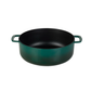 Combekk® Classic Dutch Oven (28cm) – Enameled Recycled Cast Iron, Holly Green