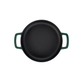 Combekk® Double Handle Skillet (24cm) – Enameled Recycled Cast Iron, Holly Green