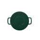 Combekk® Double Handle Skillet (24cm) – Enameled Recycled Cast Iron, Holly Green
