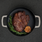 Combekk® Double Handle Skillet (24cm) – Enameled Recycled Cast Iron, Sand