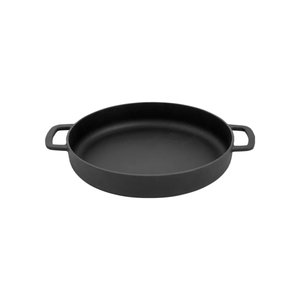 COMBEKK SOUS-CHEF FRY PAN DOUBLE HANDLE 24CM, BLACK