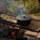 Combekk® Sous-Chef Dutch Oven (24cm) – Enameled Recycled Cast Iron, Black