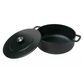 Combekk® Sous-Chef Dutch Oven (28cm) – Enameled Recycled Cast Iron, Black