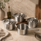 Combekk Sous-Chef Recycled Stainless Steel Cookware Set (4-Piece)