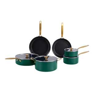 Combekk® Element Expert Cookware Set (10-Piece) – Holly Green