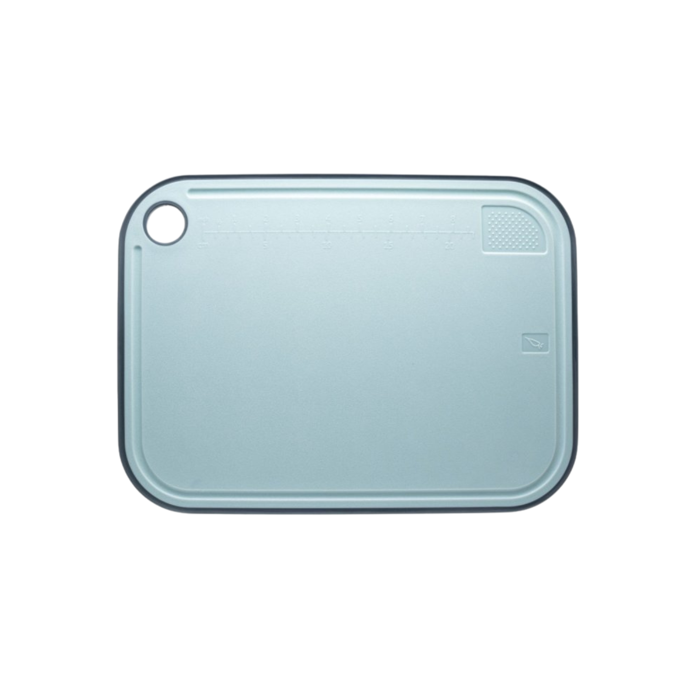 Taylor's Eye Witness Double Sided Non-Slip Cutting Board - Arctic Blue