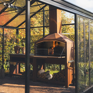 Braaimaster Freestanding Duo CorTen