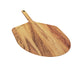 Acacia Wood Pizza Peel & Serving Platter 14" L