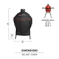 KAMADO JOE® - HEAVY DUTY GRILL COVER BIG JOE