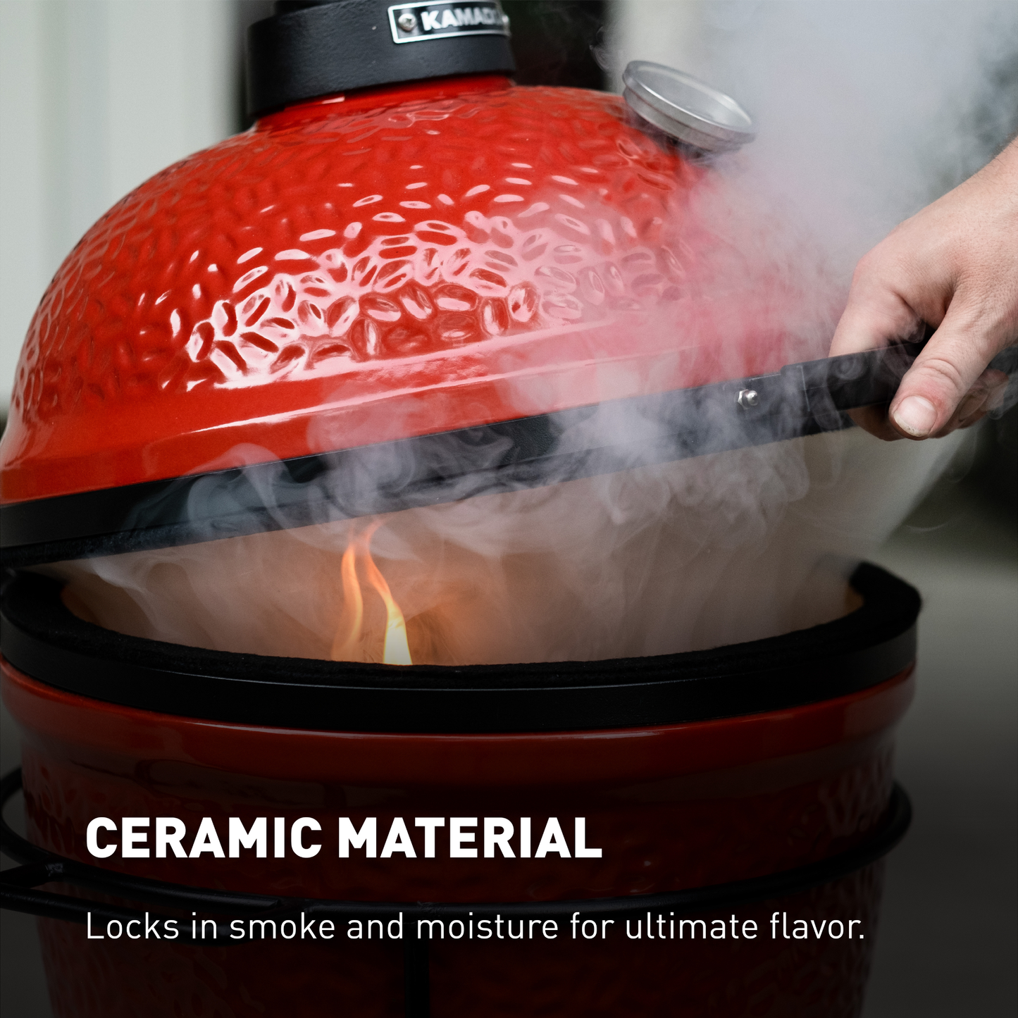 KAMADO JOE® - JOE JR™ WITH CAST IRON STAND