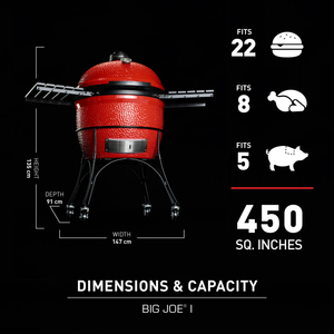 Kamado Joe® Big Joe™ Ceramic Charcoal Grill – Series I