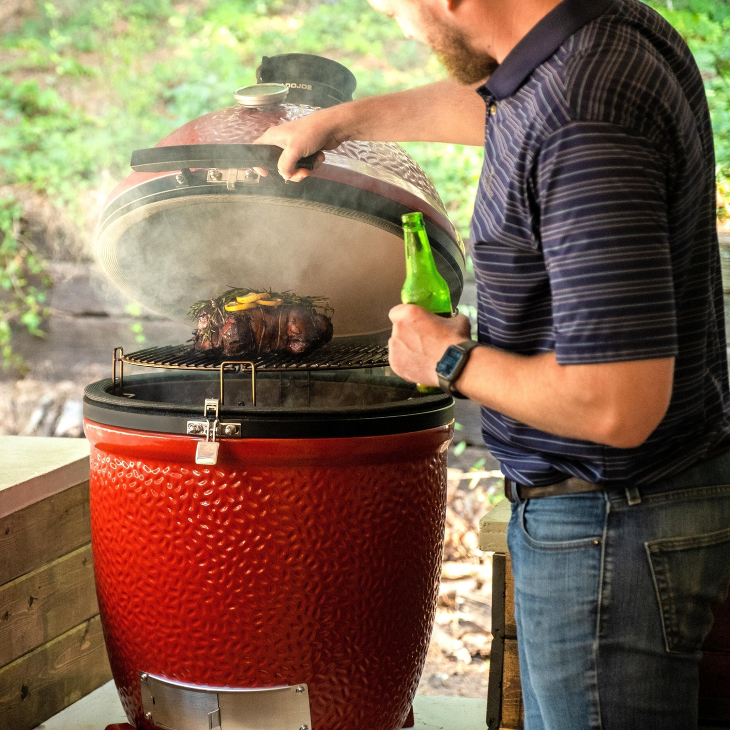 KAMADO JOE CLASSIC JOE III STAND ALONE RED