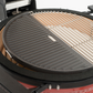 Kamado Joe® - HALF MOON CAST IRON REVERSIBLE GRIDDLE - Classic Joe