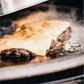 Kamado Joe® - HALF MOON CAST IRON REVERSIBLE GRIDDLE - Classic Joe