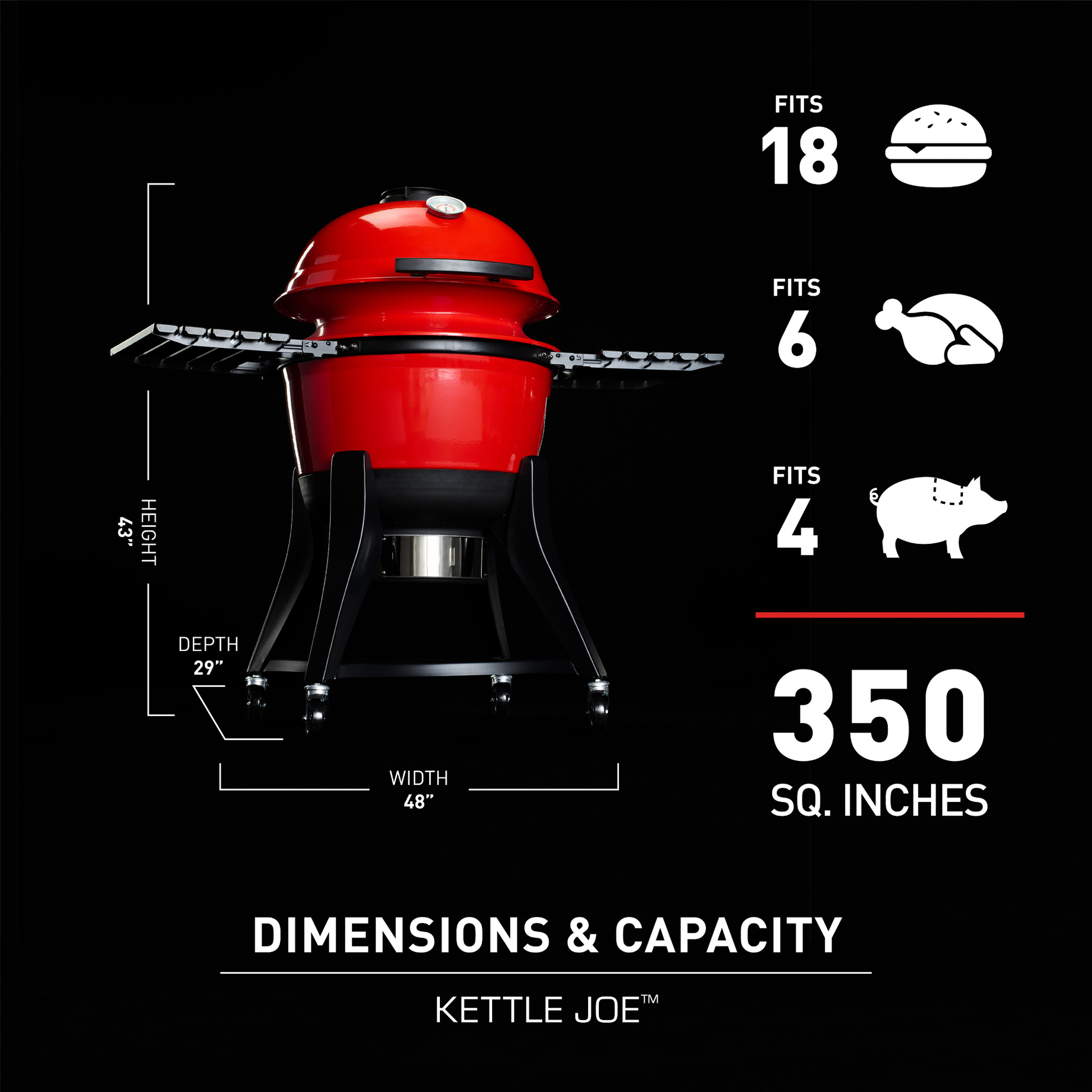 Sloroller Kamado Joe Kettle Joe Grill | 22