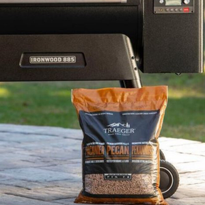 Traeger Wood pellets Pecan 100% Natural and food-grade for pellet grills - 9 kg