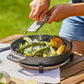 Ooni Cast Iron Skillet Pan | 9-Inch Pizza Oven Skillet