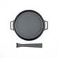 Ooni Cast Iron Skillet Pan | 9-Inch Pizza Oven Skillet
