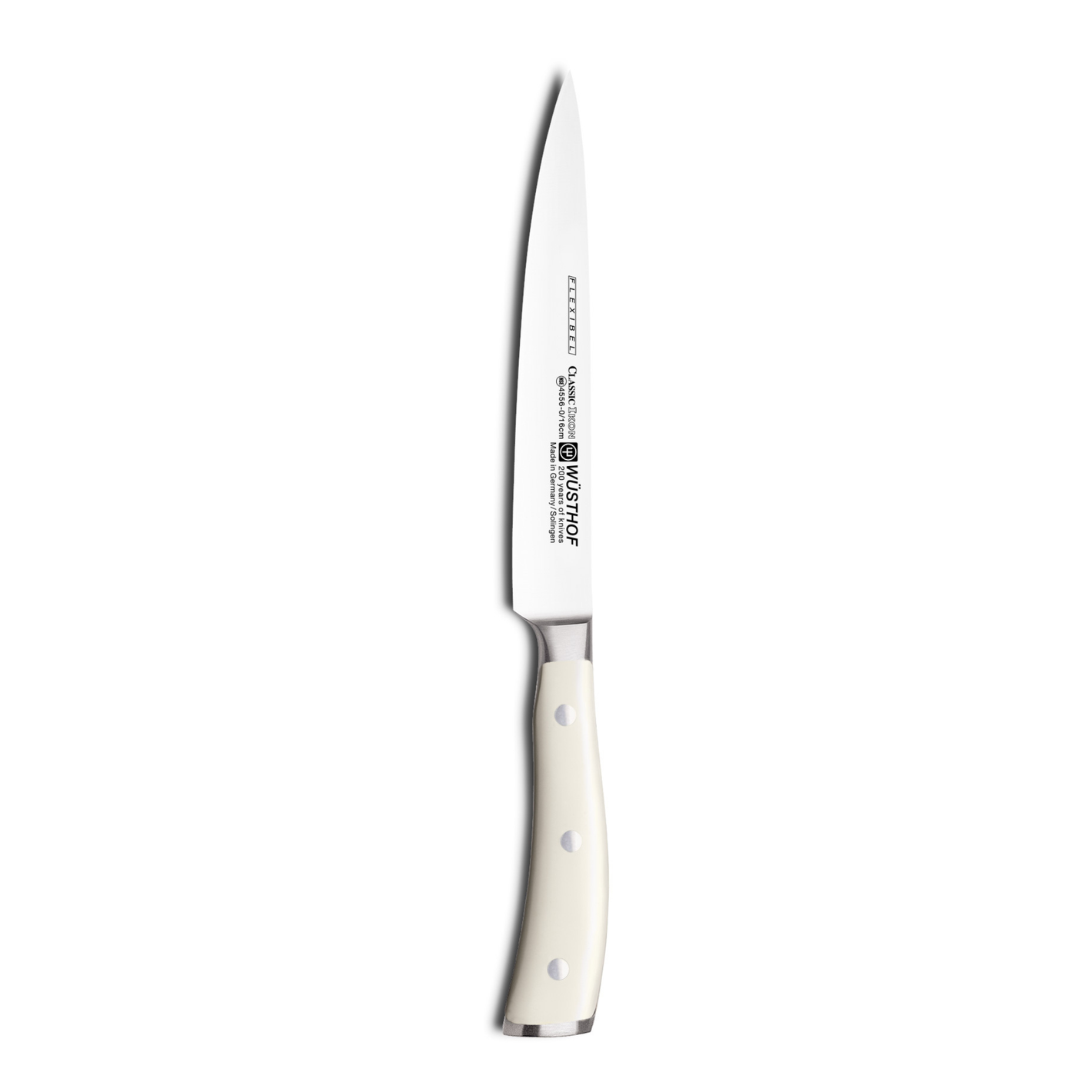 Wüsthof Classic Ikon 16 cm Fillet / Carving Knife (White/Crème)