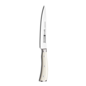 Wüsthof Classic Ikon 16 cm Fillet / Carving Knife (White/Crème)