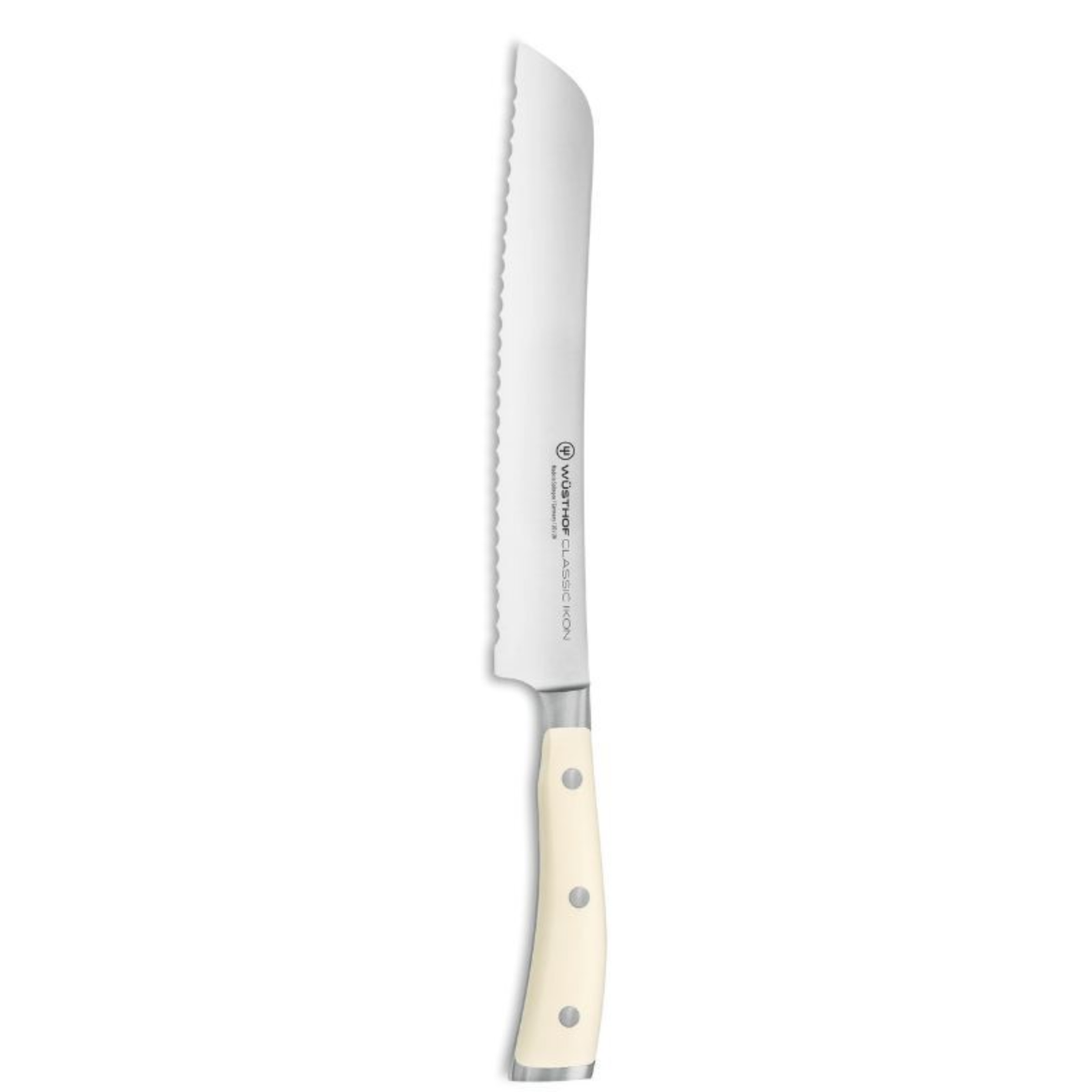 Wüsthof Classic Ikon 20 cm (8-inch) Bread Knife (Crème/White)