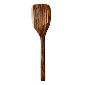 Dutch Deluxes Wooden Utensil Skimmer Spatula XL ACACIA Acacia