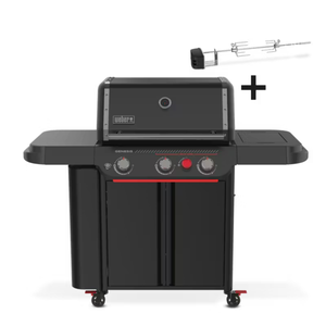 Weber® Genesis® E-330WR Stealth Edition Gas Grill