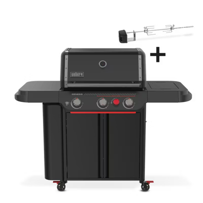 Weber® Genesis® E-330WR Stealth Edition Gas Grill