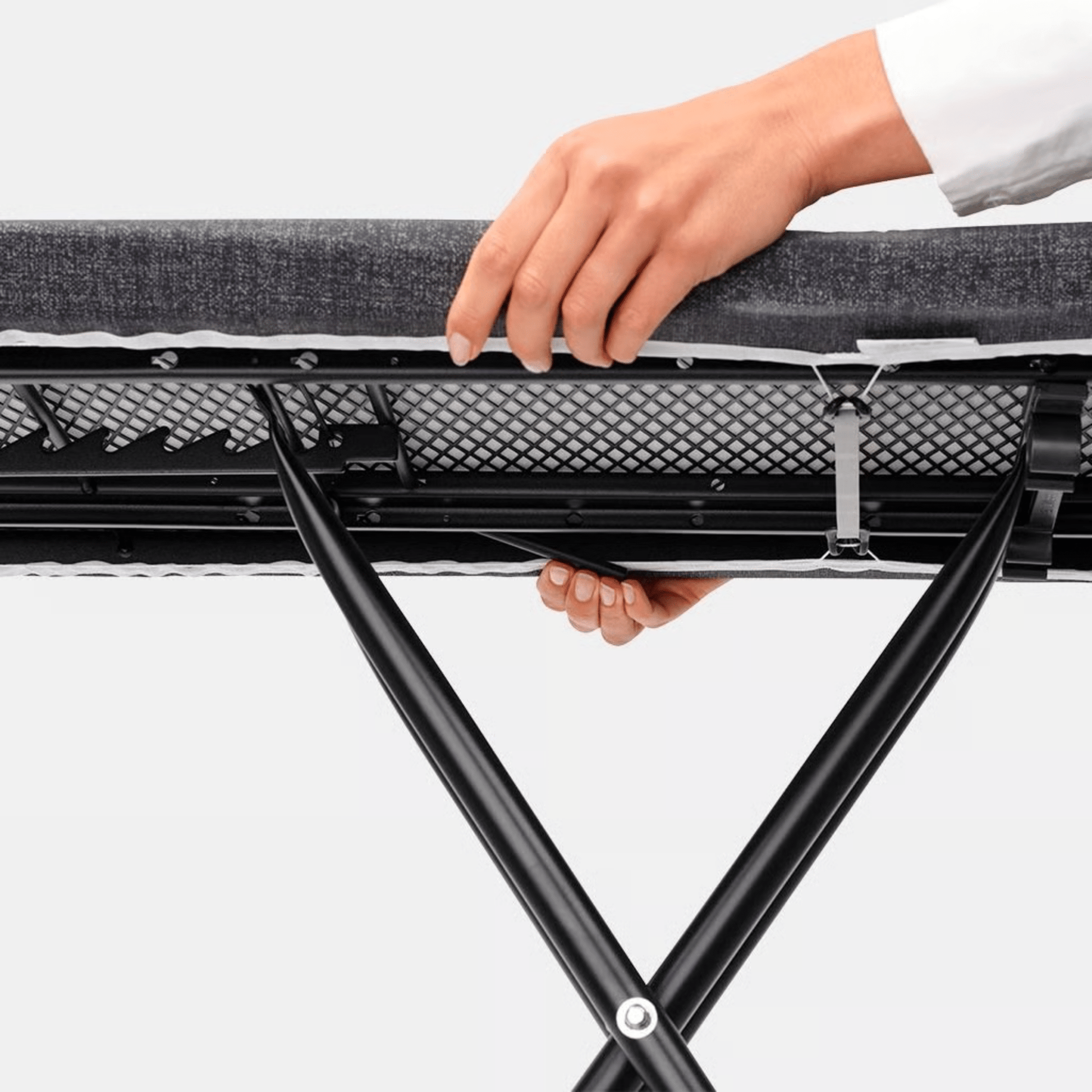 BRABANTIA TÁBUA DE PASSAR A FERRO B, 124x38cm, TITAN OVAL - Importeco