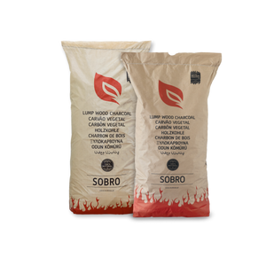 ECOBRASA CARVÃO VEGETAL SOBRO RAFIA ( +/- 14KG)