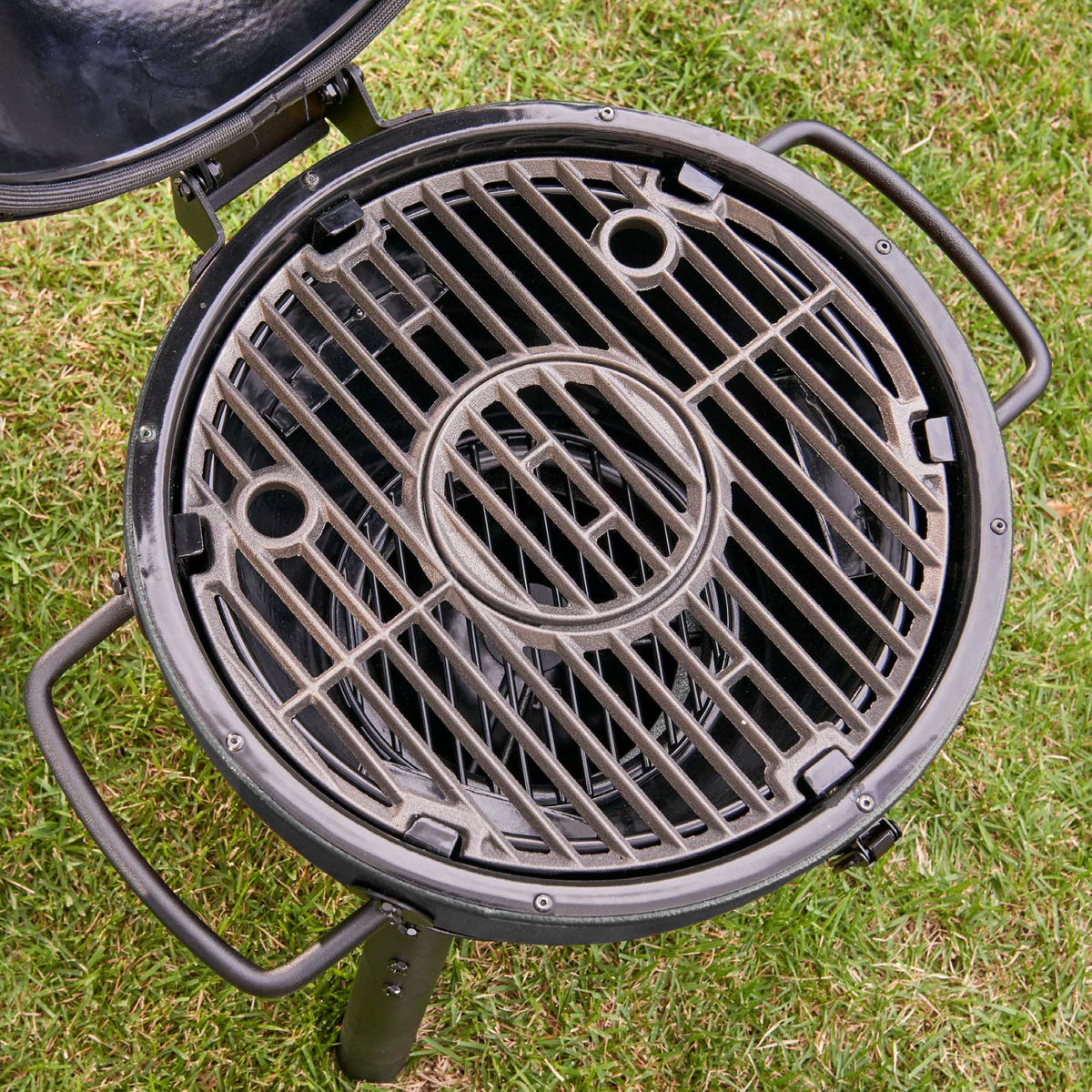 CHAR-GRILLER AKORN JR. KAMADO CHARCOAL GRILL BLACK - Importeco