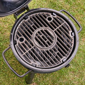 CHAR-GRILLER AKORN JR. KAMADO CHARCOAL GRILL BLACK - Importeco