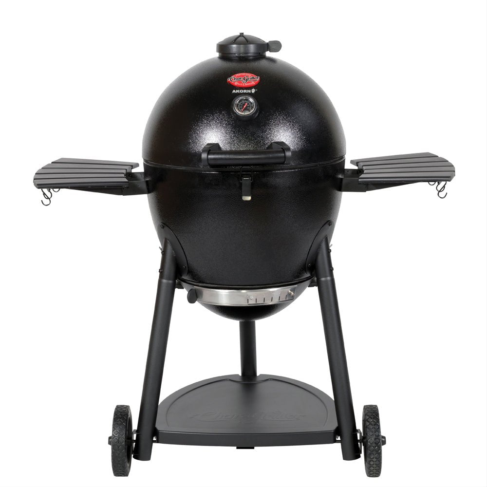 CHAR-GRILLER AKORN KAMADO CHARCOAL GRILL, BLACK - Importeco