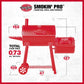 CHAR-GRILLER Smokin' Pro™ Barrel Grill and Offset Smoker - Importeco