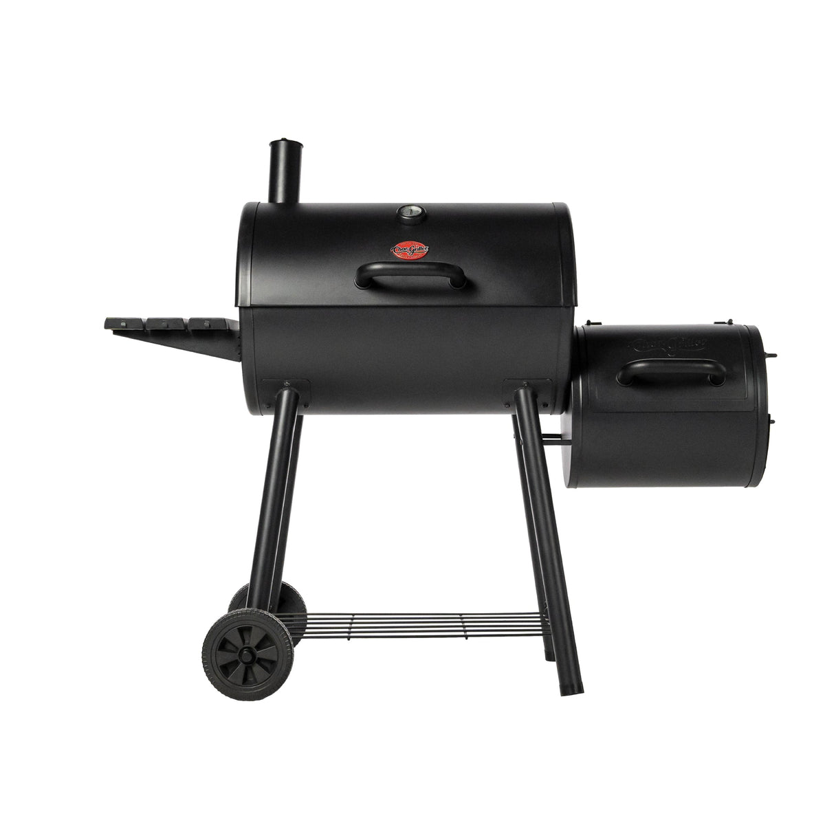 CHAR-GRILLER Smokin' Pro™ Barrel Grill and Offset Smoker - Importeco
