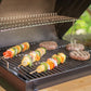 CHAR-GRILLER WRANGLER CHARCOAL BARRELL GRILL WITH METAL FRONT AND SIDE SHELF - Importeco