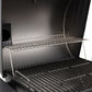 CHAR-GRILLER WRANGLER CHARCOAL BARRELL GRILL WITH METAL FRONT AND SIDE SHELF - Importeco